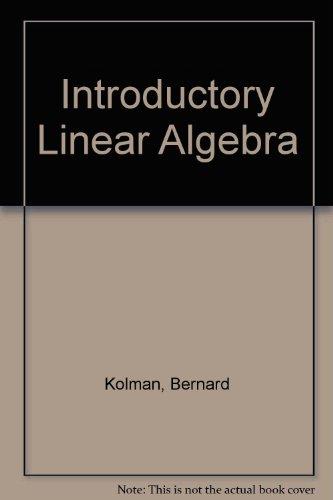 Book Introductory Linear Algebra free