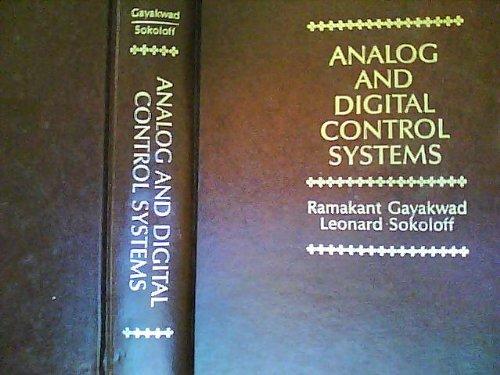 Book Analog and Digital Control Systems free