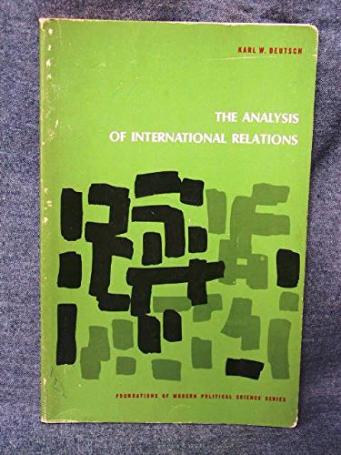 Book Analysis of International Relations (Foundations of Modern Political Science) free