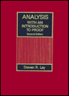 Book Analysis: With an Introduction to Proof free