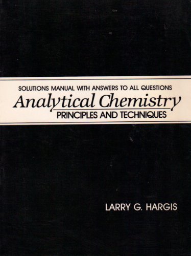 Book Analytical Chemistry free