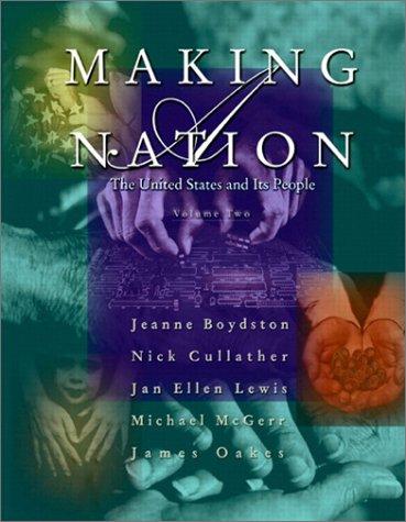 Book Making a Nation: The United States and Its People free