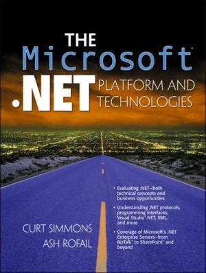 Book The Microsoft .net Platform And Technologies free