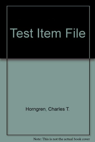 Book Test Item File free