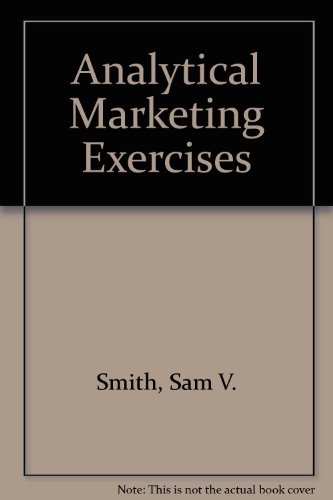 Book Analytical Marketing Exercises free
