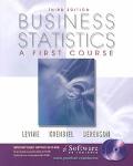 Book Business Statistics: A First Course with CDROM free