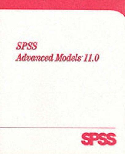 Book SPSS 11.0 Advanced Models free