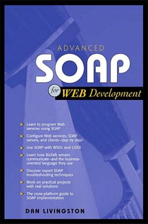 Book Advanced Soap For Web Development free