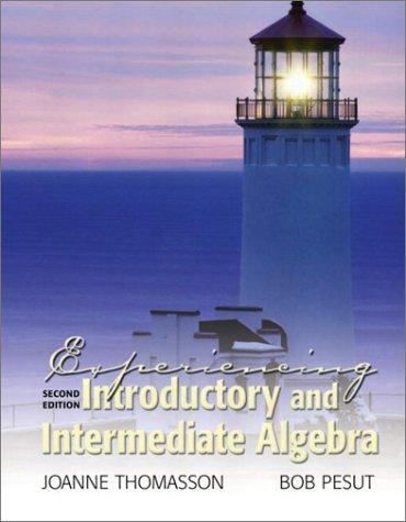 Book Experiencing Introductory and Intermediate Algebra (2nd Edition) free