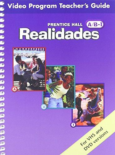 Book PRENTICE HALL SPANISH REALIDADES VIDEO PROGRAM DVD LEVEL A/B/1 FIRST EDITION 2004C free