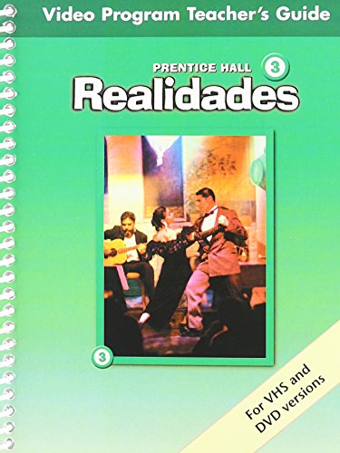 Book PRENTICE HALL SPANISH REALIDADES VIDEO PROGRAM DVD LEVEL 3 FIRST        EDITION 2004C free