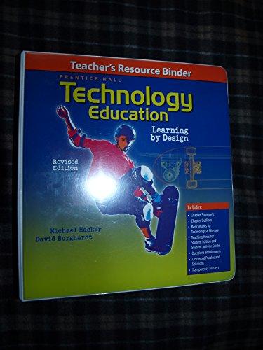 Book Technology Education: Learning By Design- Teacher's Resource Binder free