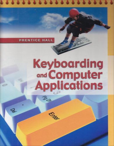 Book Keyboarding And Computer Applications free