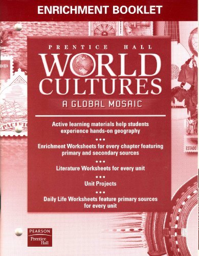 Book Enrichment Booklet, World Cultures, A Global Mosaic free
