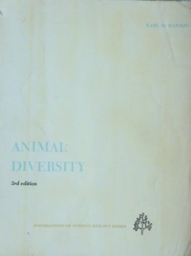 Book Animal Diversity (foundations Of Modern Biology) free