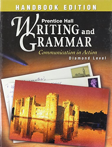 Book PRENTICE HALL WRITING AND GRAMMAR HANDBOOK GRADE 12 STUDENT EDITION 1ST EDITION 2003C free