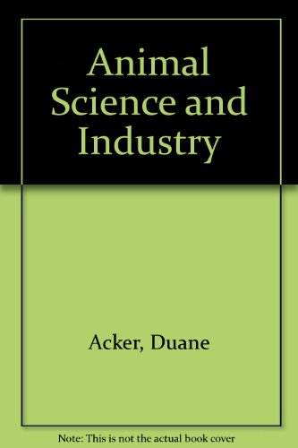 Book Animal Science And Industry free