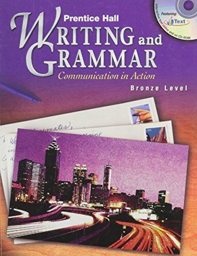 Book Prentice Hall Writing and Grammar: Communication in Action Bronze Level free