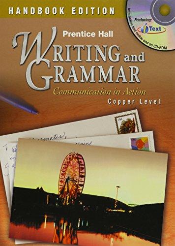 Book PH WRITING AND GRAMMAR HANDBOOK STUDENT EDITION GRADE 6 2004C free