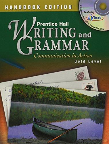 Book PRENTICE HALL WRITING AND GRAMMAR HANDBOOKS STUDENT EDITION GRADE 9 2004C free