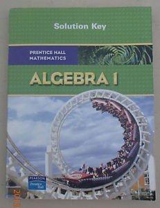 Book Prentice Hall Algebra Solution Key free