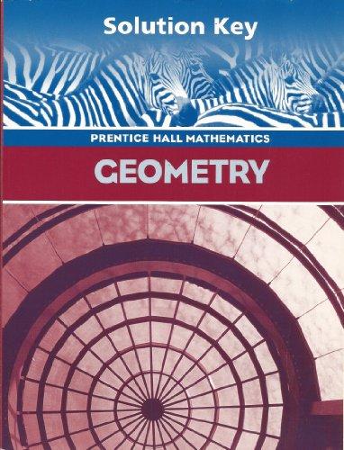 Book Geometry, Teacher's Solution's Key free