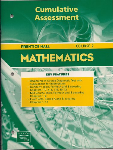 Book Prentice Hall Mathematics Course 2 (Cumulative Assessment) free