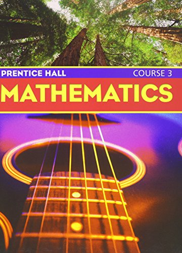 Book Prentice Hall Middle Grades Math Course 3 Student Edition And Practice  Workbook 2004 free