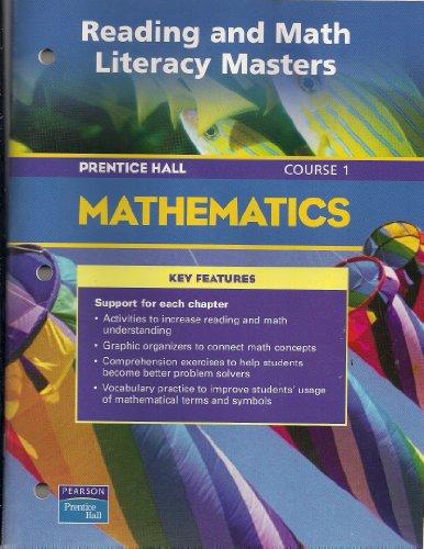 Book PRENTICE HALL MATH COURSE 1 READING AND MATH LITERACY BLACKLINE MASTERS 2004 C free