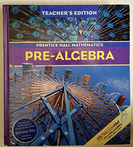 Book Prentice Hall Mathematics: Pre-Algebra, Teacher's Edition free