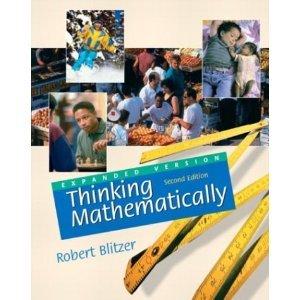 Book Thinking Mathematically free
