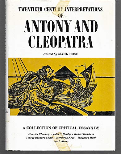 Book Twentieth century interpretations of Antony and Cleopatra: A collection of critical essays free
