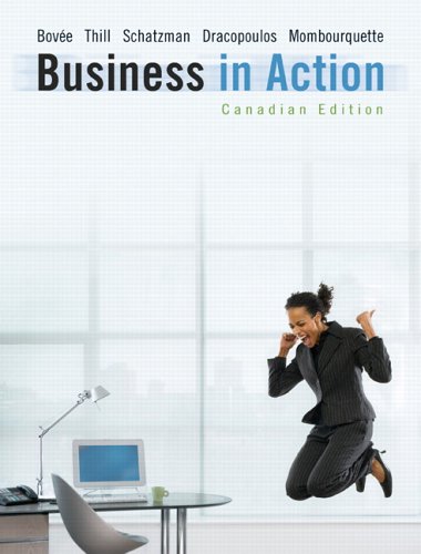 Book Business In Action, Canadian Edition free