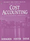 Book Cost Accounting: A Managerial Emphasis free