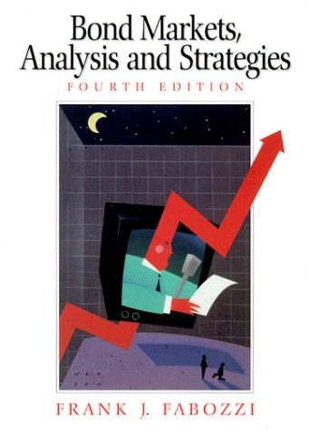 Book Bond Markets: Analysis and Strategies (4th Edition) free