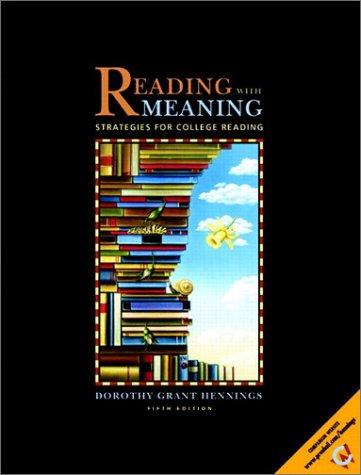 Book Reading with Meaning: Strategies for College Reading (5th Edition) free