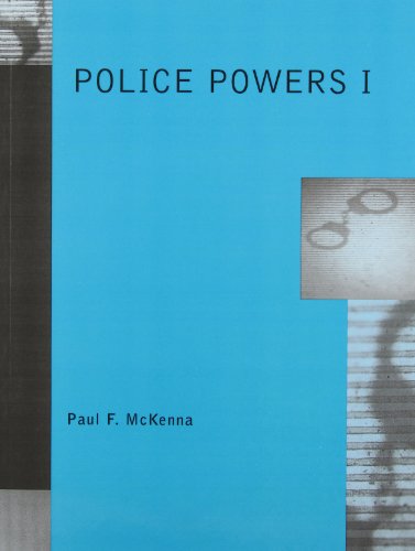 Book Police Powers I free