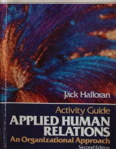 Book Applied Human Relations : Activity Guide - free