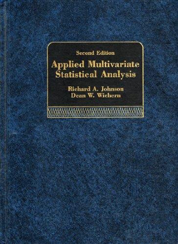 Book Applied multivariate statistical analysis (Prentice Hall series in statistics) free