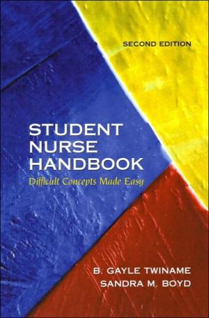 Book Student Nurse Handbook: Difficult Concepts Made Easy (2nd Edition) free