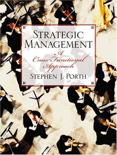 Book Strategic Management: A Cross-Functional Approach free