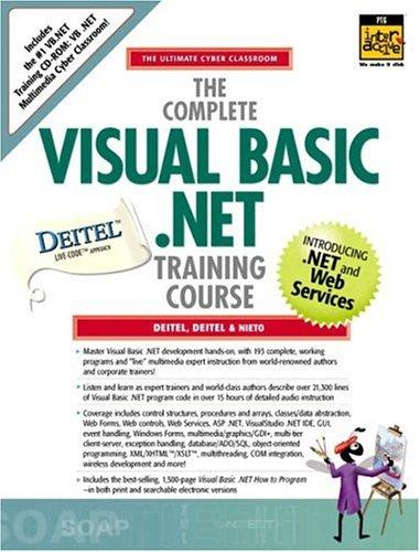 Book The Complete Visual Basic.Net Training Course free