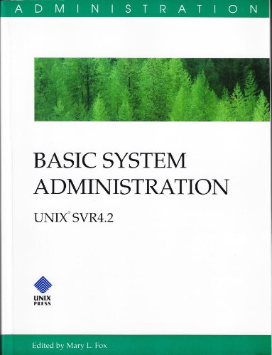 Book Basic System Administration: Unix Svr 4.2 free