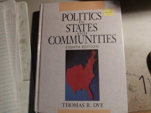 Book Politics in States and Communities free