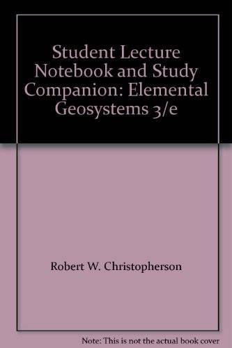 Book Student Lecture Notebook and Study Companion free