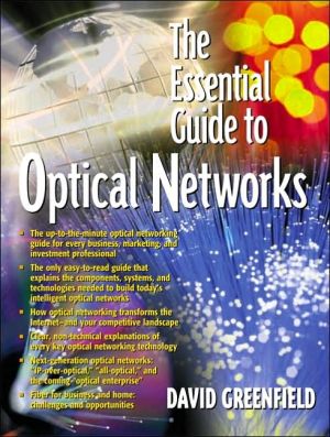 Book The Essential Guide to Optical Networks free