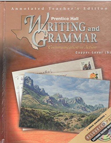 Book Communication in Action (Writing and Grammar, Copper Level) free