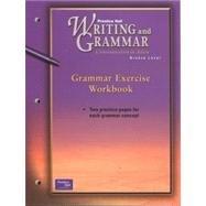 Book Prentice Hall Writing & Grammar Grammar Exercise Workbook Grade 7 2001c First Edition free
