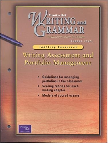 Book Writing and Grammar - Communication in Action (Teaching Resources): Writing Assessment and Portfolio Management free