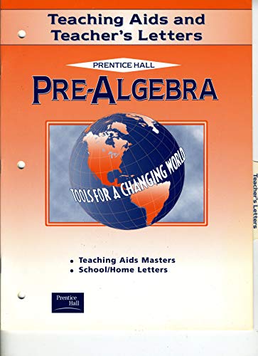 Book Pre-algebra Teaching Aids and Teacher's Letters free